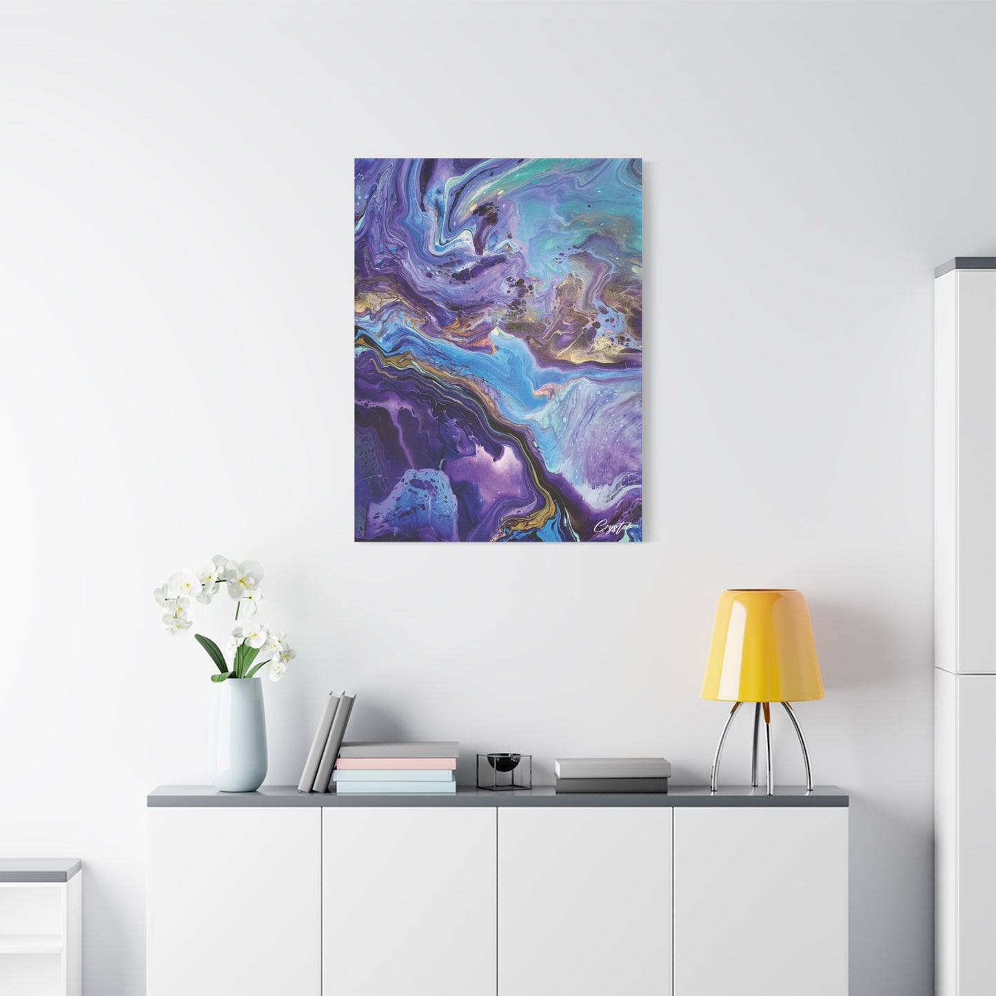 Depths of Present Moment - Print Art