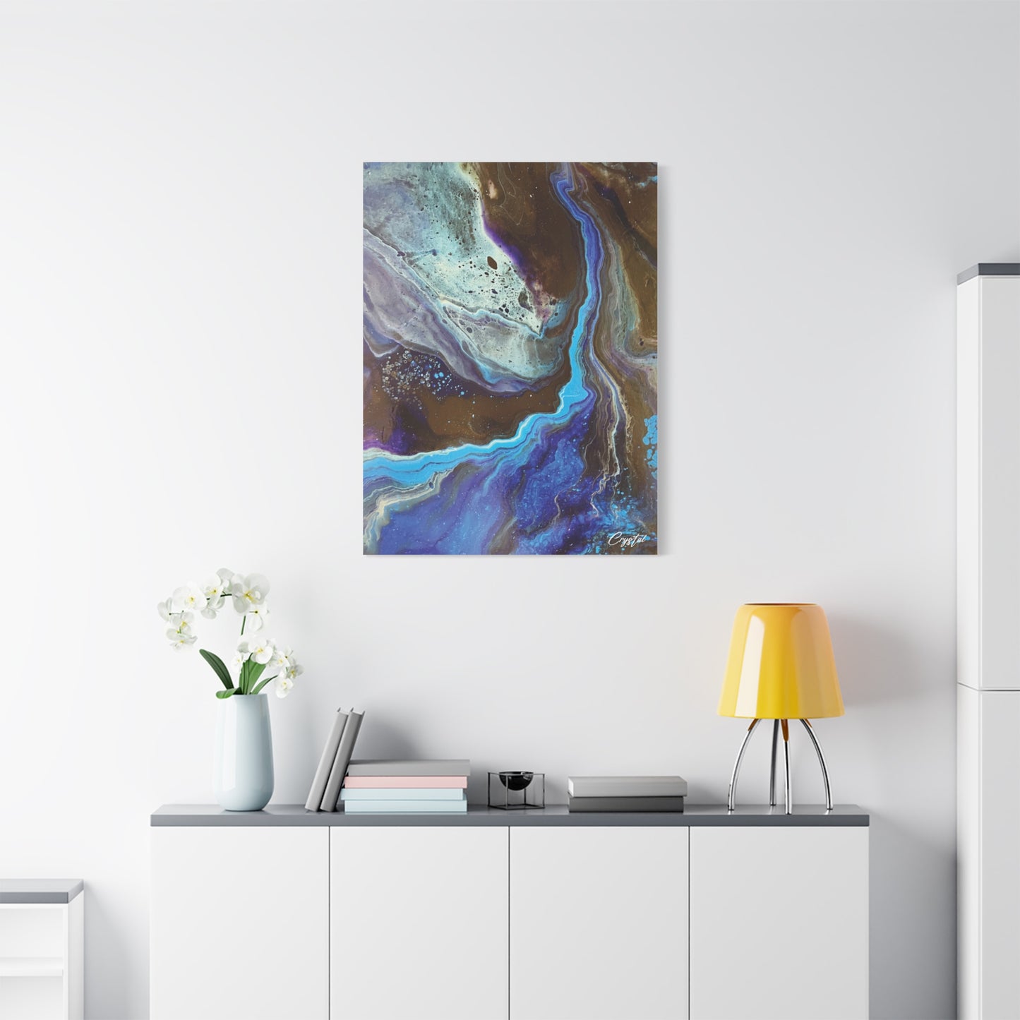 Depths of Calm Thoughts - Print Art